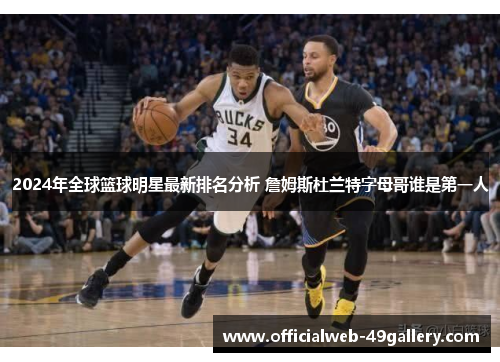 2024年全球篮球明星最新排名分析 詹姆斯杜兰特字母哥谁是第一人