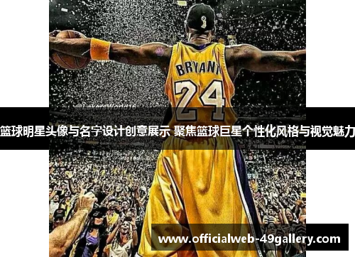 篮球明星头像与名字设计创意展示 聚焦篮球巨星个性化风格与视觉魅力