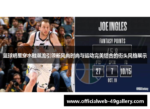篮球明星穿水鞋潮流引领新风尚时尚与运动完美结合的街头风格展示